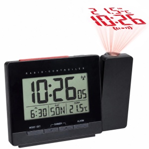 Ceas digital cu proiectie TFA Dostmann 60.5016, cu alarma si temperatura