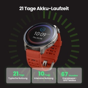 Ceas inteligent Amazfit Balance 2, 47mm, display AMOLED, 21 zile autonomie - Img 6