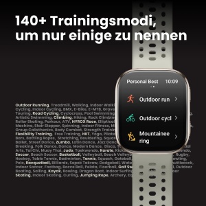Ceas inteligent Amazfit Bip 6, 46mm, AMOLED 1.97, GPS, 14 zile autonomie, Negru - Img 3