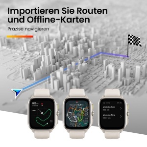 Ceas inteligent Amazfit Cheetah, GPS dual-band, 1.75 inch AMOLED, 8 zile autonomie - Img 5