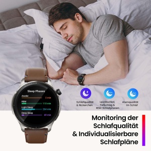 Ceas inteligent Amazfit GTR 4, 1.43 AMOLED, GPS precis, 14 zile autonomie - Img 7