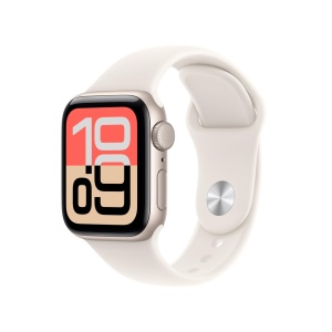 Ceas inteligent Apple Watch SE 3 GPS 40 mm cu carcasa din aluminiu, culoare Polarstern