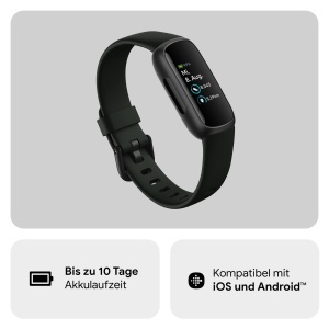 Ceas inteligent Google Fitbit Inspire 3, negru, 10 zile autonomie, monitorizare stres - Img 3