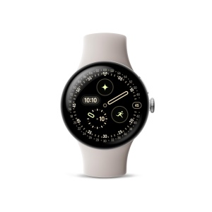Ceas inteligent Google Pixel Watch 4, 41 mm, Display curbat, Aluminiu argintiu - Img 2