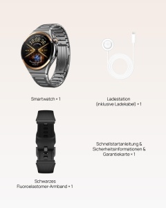 Ceas inteligent HUAWEI Watch 6 Pro, 46 mm, eSIM, GPS, Titan - Img 10
