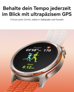 Ceas inteligent HUAWEI Watch GT Runner 2, GPS, 1,32 AMOLED, Negru - Img 2