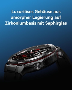 Ceas inteligent HUAWEI Watch Ultimate 2, GPS, 20 ATM, eSIM, Negru - Img 4