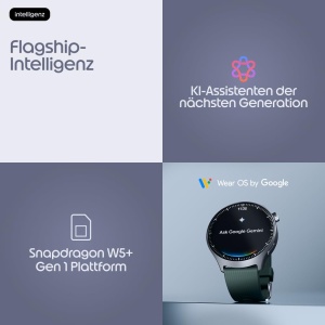 Ceas inteligent Motorola Smartwatch Ultra E-SIM cu bratara din silicon negru - Img 5