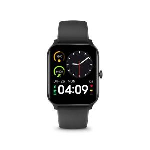 Ceas inteligent Nedis SmartLife - LCD 1,69 - IP68 - Negru - Img 1