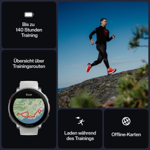 Ceas inteligent Polar Vantage V3 AMOLED GPS, EKG, SpO2, Autonomie 8 zile - Img 6