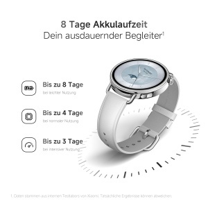 Ceas inteligent Xiaomi Watch S4, 41mm, 32g, Mint - Img 4