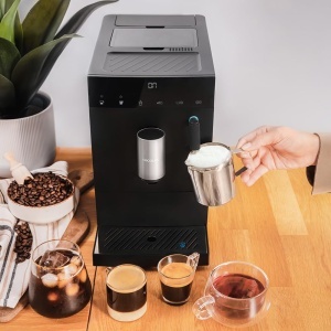 Cecotec Cumbia Cremmaet Aparat de cafea compact superautomat cu abur 1350 W 19 bar Thermoblock Plug Play Cafea personalizata 5 macinari autocuratare g - Img 9