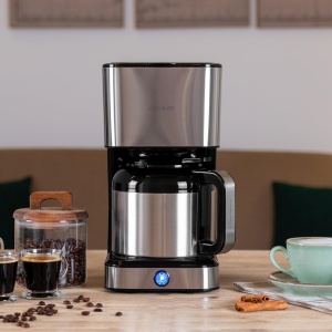 Cecotec Drip Coffee Coffee 66 Drop & Thermo, 950 W, 1,2 L, 10 cani, tehnologie ExtremeAroma, functie drip-stop, indicator de nivel al apei, filtru de retea reutilizabil, protectie la supraincalzire - Img 11