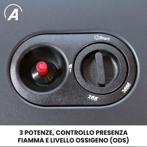 Centrala pe gaz ARDES BOXER AR382, 3 puteri, 1500-4200W, cu butelie LPG - Img 6