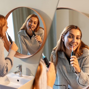 Centrul de ingrijire orala Cecotec Bamba ToothCare Jet Clean. 18W, irigator de 600 ml, 10 setari de presiune, 7 atasamente si periuta de dinti electrica cu 5 moduri - Img 7