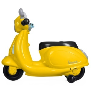 Chicco Vespa Primavera pentru copii 1-3 ani galben cu lumini si sunete - Img 3