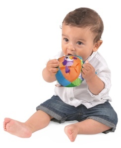 Chicco Weicher Ball Jucarie pentru Bebelusi Texturi Variate Dezvolta Coordonarea si Simtul Tactil - Img 3