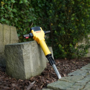 Ciocan pneumatic pentru copii Theo Klein 8405, cu sunet si lumini, 28 cm - Img 2