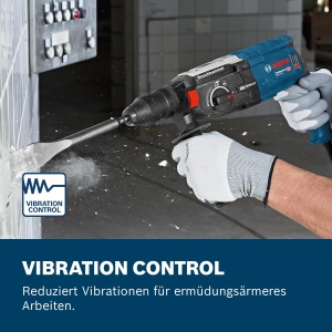 Ciocan rotativ Bosch Professional GBH 2-28 F (putere 880 wati, gaurire O beton max: 28 mm, incl. 6 buc. Set de dalta pentru burghiu, SDS-plus, L-Case) - Set exclusiv Amazon - Img 4