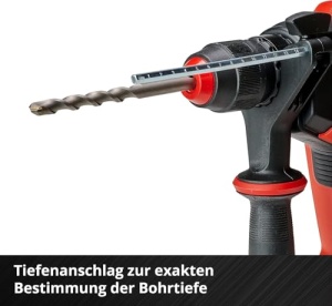 Ciocan rotopercutor cu acumulator Einhell Herocco 36/28 Power X-Change (Twin-Pack, gaurire/gaurire cu percutie/daltuire cu/fara fixare, 3,2 Joule, fara perii, SDS+, incl. E-Box, fara baterie/incarcator) - Img 12
