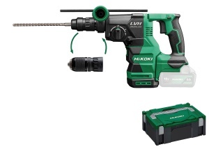 Ciocan rotopercutor HIKOKI DH1826DCW2Z, 18V, 3.2 J, 2 viteze