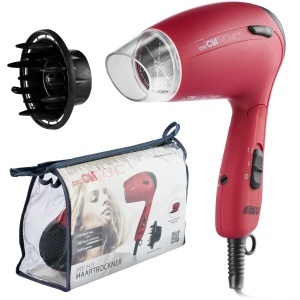 Clatronic HTD 3429 Uscator de Par Compact 1200W Rosu cu Difuzor si Geanta de Transport - Img 8