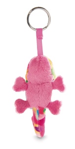 Clesa cu charm NICI Chamaleon Candymon 8cm, roz, din plus reciclabil - Img 4