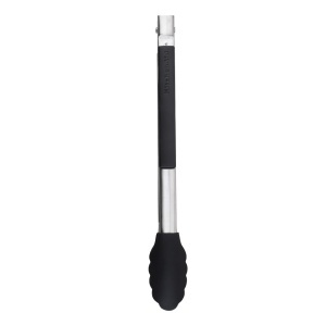 Cleste de bucatarie KitchenAid 30 cm din inox cu varfuri din silicon, rezistent la caldura