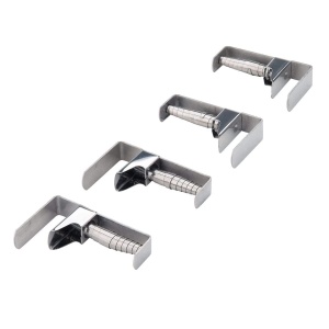 Clipsuri pentru masa Fackelmann TECNO, din otel inoxidabil, set 4 bucati - Img 2
