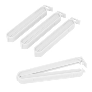 Clipsuri pentru pungi Metaltex 295610080, 4 bucati, din plastic, usor de curatat