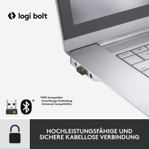 Combo Tastatura si Mouse Logitech Signature MK650, Wireless, Negru, pentru Birou - Img 2