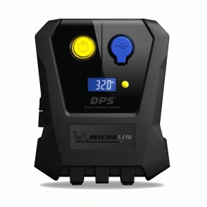Compresor de aer MICHELIN 12V, putere mare, cu display digital si USB - Img 3