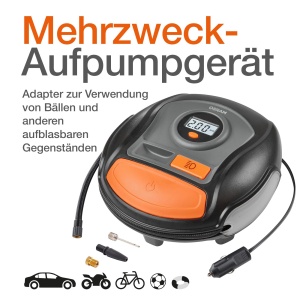 Compresor de aer OSRAM TYREinflate 400, umplere rapida in 3,5 minute, display digital - Img 6