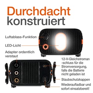 Compresor de aer OSRAM TYREinflate 4000, cu acumulator Li-Ion, cabless, LED - Img 10