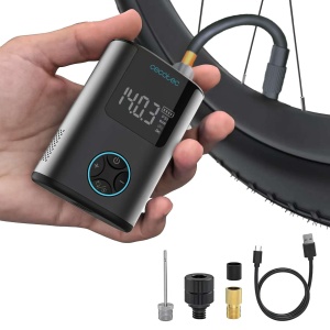 Compresor de aer portabil Cecotec Mini Air Max, 150 PSI, motor fara perii, 600 mAh