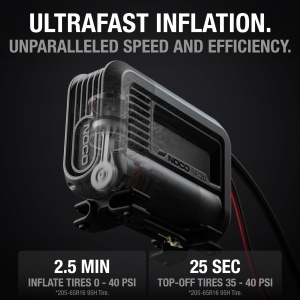 Compresor de aer portabil NOCO AIR20, 20A, 12V, 100 PSI, cu display digital - Img 3