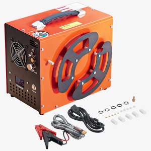 Compresor de aer VEVOR PCP, 4500 PSI, 300W, cu ventilator si auto-oprire - Img 9