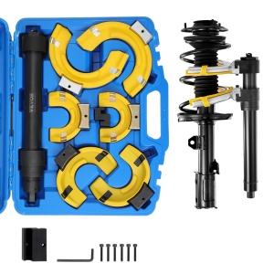 Compresor de arcuri VEVOR XC4027A, capacitate 4500 kg, 3 tipuri de prindere