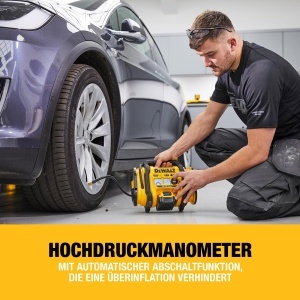 Compresor DEWALT DCC018N-XJ 18V Portabil 11 Bar LED Digital - Img 9