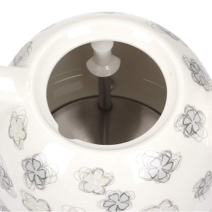 CONCEPT Electrocasnice RK0010ne Ceainic ceramic, design unic, design floral atractiv, 1 l, alb, 1100 W - Img 5