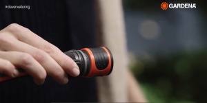 Conector pentru furtun Gardena Wasserstop 13 mm si 15 mm, cu Aquastop si Power Grip - Img 7