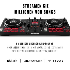 Consola controlera pentru DJ Numark Mixtrack Pro FX cu control pe 2 deck-uri, interfata audio integrata, afisaje Jog Wheel si palete de efecte, Serato DJ inclus - Img 6