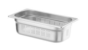 Container gastronomic HENDI GN 13, 4L, perforat, otel inoxidabil - Img 2