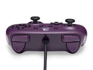 Controler cu fir imbunatatit PowerA pentru Nintendo Switch - Galaxy Violet, Gamepad, Controler de joc, Controler cu fir, Licenta oficiala - Img 5