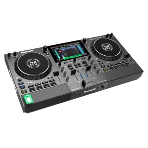 Controler DJ Numark Mixstream Pro Go, portabil, cu Wi-Fi si boxe integrate - Img 1