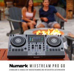Controler DJ Numark Mixstream Pro Go, portabil, cu Wi-Fi si boxe integrate - Img 11