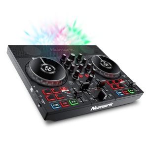 Controller DJ Numark Party Mix Live cu lumini, 10W, USB