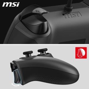 Controller gaming MSI FORCE GC200 USB 30 Hall-Effekt Trigger Vibratii duble - Img 3