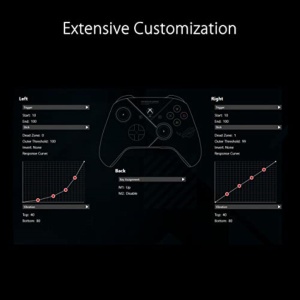 Controller PC ASUS ROG Raikiri, personalizabil, cu iluminare RGB, audio premium - Img 5