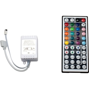 Controller RGB cu telecomanda, 44 taste, 12V, 72W